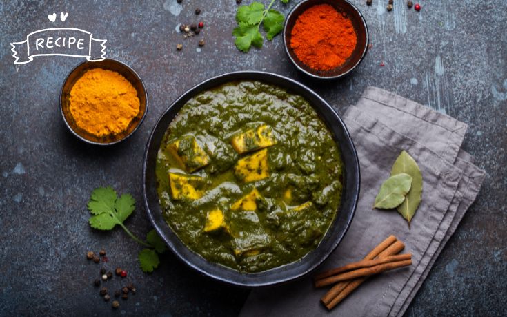 Lehsuni Palak Recipe