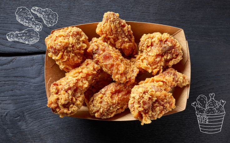 6 Types Of Fried Chicken